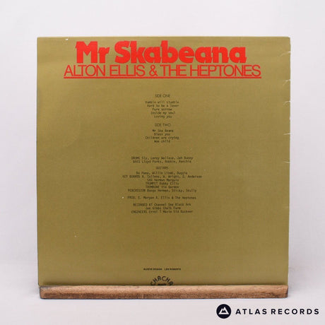Alton Ellis - Mr Skabeana - Red A B LP Vinyl Record - VG+/EX