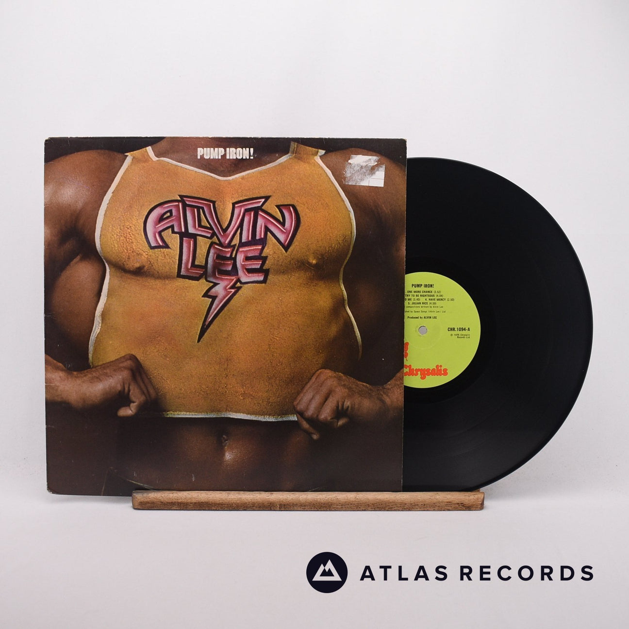 Alvin Lee Pump Iron! LP Vinyl Record - Front Cover & Record
