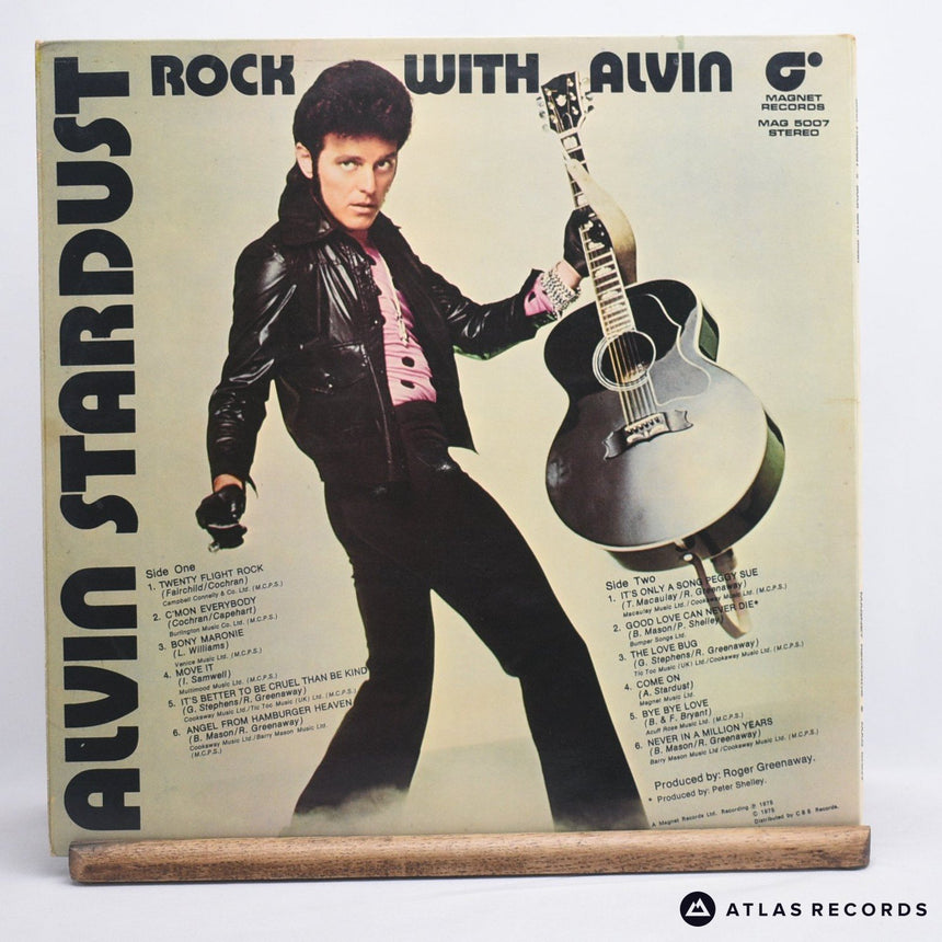 Alvin Stardust - Rock With Alvin - Gatefold LP Vinyl Record - VG+/VG