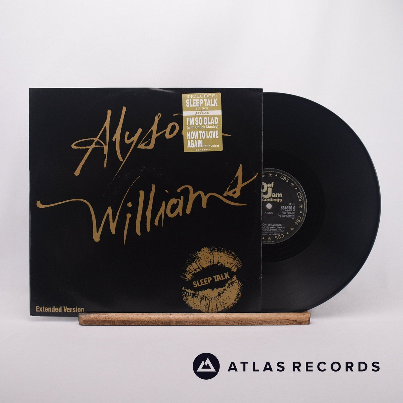 Alyson Williams Sleep Talk 12" Vinyl Record - Front Cover & Record
