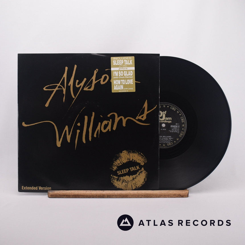 Alyson Williams Sleep Talk 12" Vinyl Record - Front Cover & Record