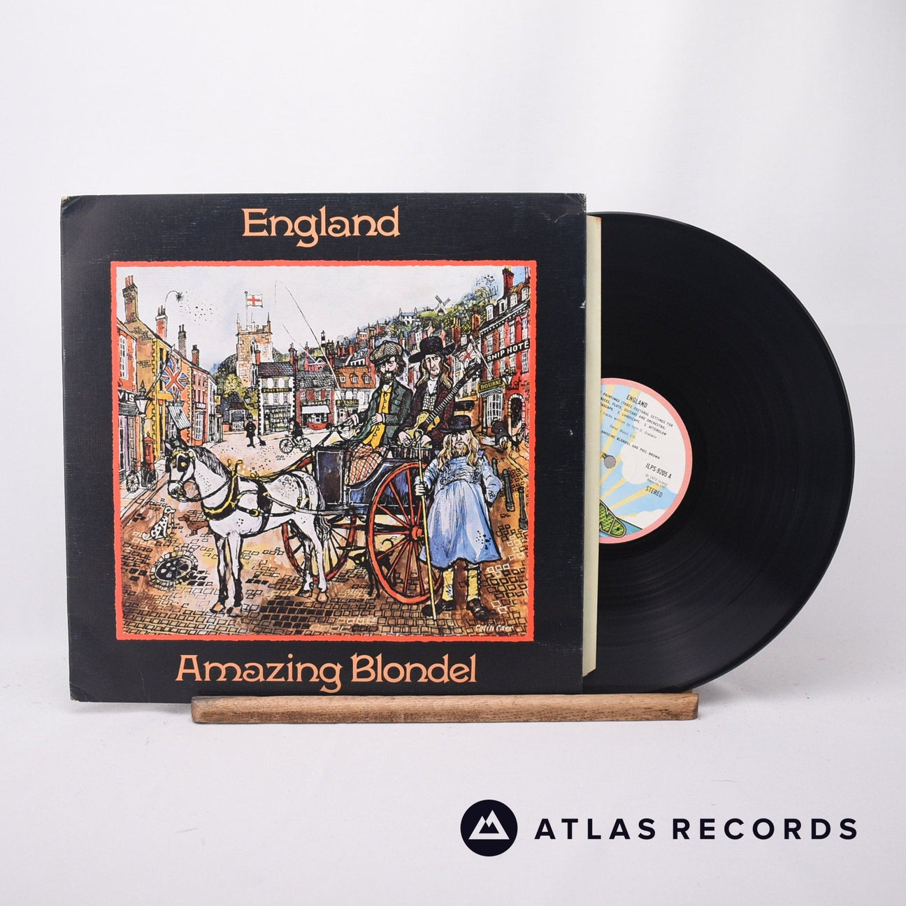 Amazing Blondel England LP Vinyl Record - Front Cover & Record