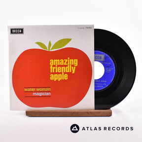 Amazing Friendly Apple Water Woman 7" Vinyl Record - Front Cover & Record