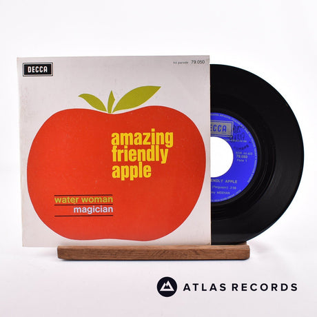 Amazing Friendly Apple Water Woman 7" Vinyl Record - Front Cover & Record