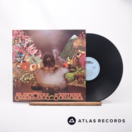 Amazonas Amazonas Play Santana LP Vinyl Record - Front Cover & Record