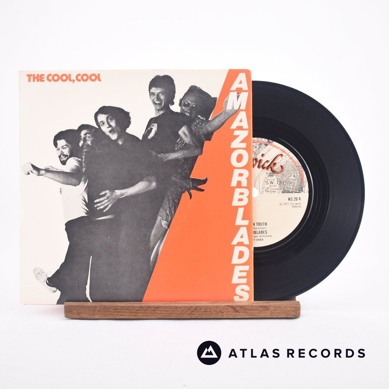 Amazorblades The Cool, Cool Amazorblades 7" Vinyl Record - Front Cover & Record