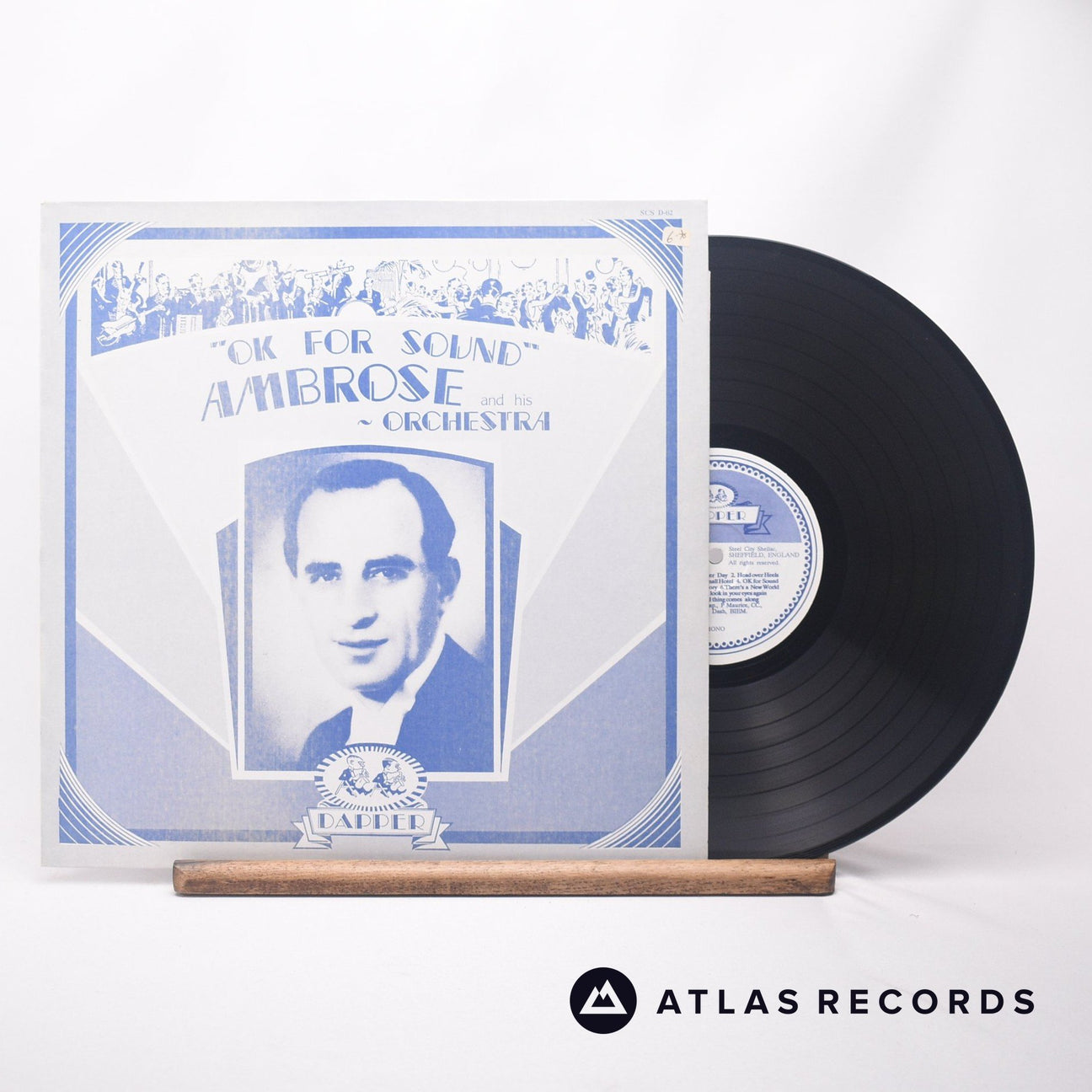 Ambrose & His Orchestra OK For Sound LP Vinyl Record - Front Cover & Record