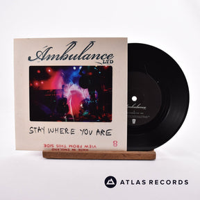 Ambulance LTD Stay Where You Are 7" Vinyl Record - Front Cover & Record