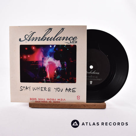 Ambulance LTD Stay Where You Are 7" Vinyl Record - Front Cover & Record