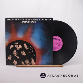Amen Corner Farewell To The Real Magnificent Seven LP Vinyl Record - Front Cover & Record