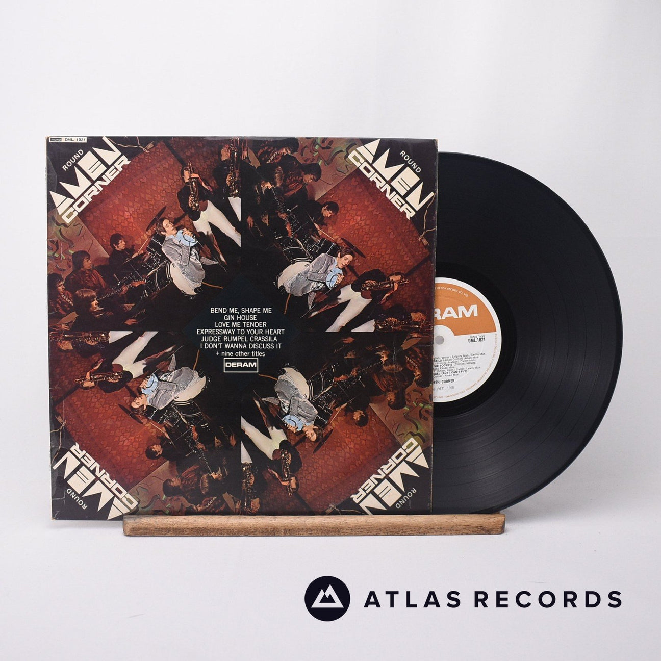 Amen Corner Round Amen Corner LP Vinyl Record - Front Cover & Record