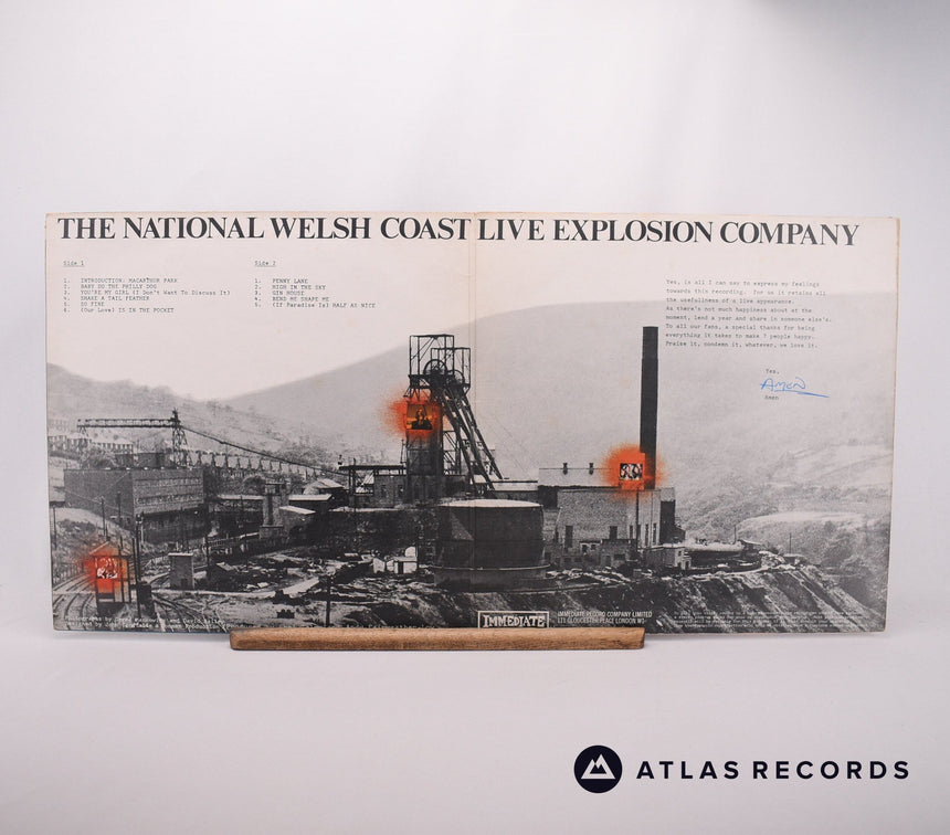 Amen Corner - The National Welsh Coast Live Explosion Company - LP Vinyl Record