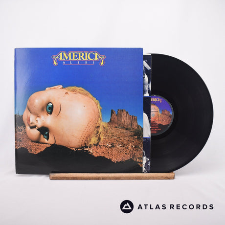 America Alibi LP Vinyl Record - Front Cover & Record