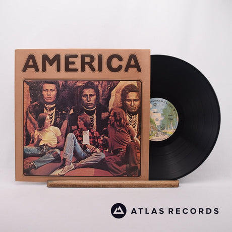 America America LP Vinyl Record - Front Cover & Record
