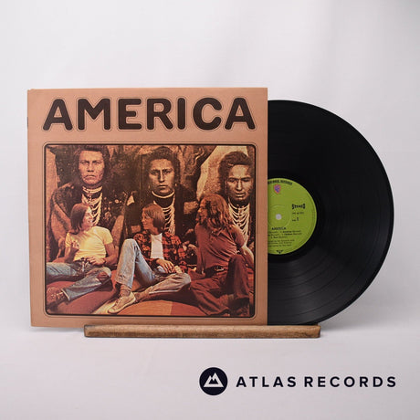 America America LP Vinyl Record - Front Cover & Record