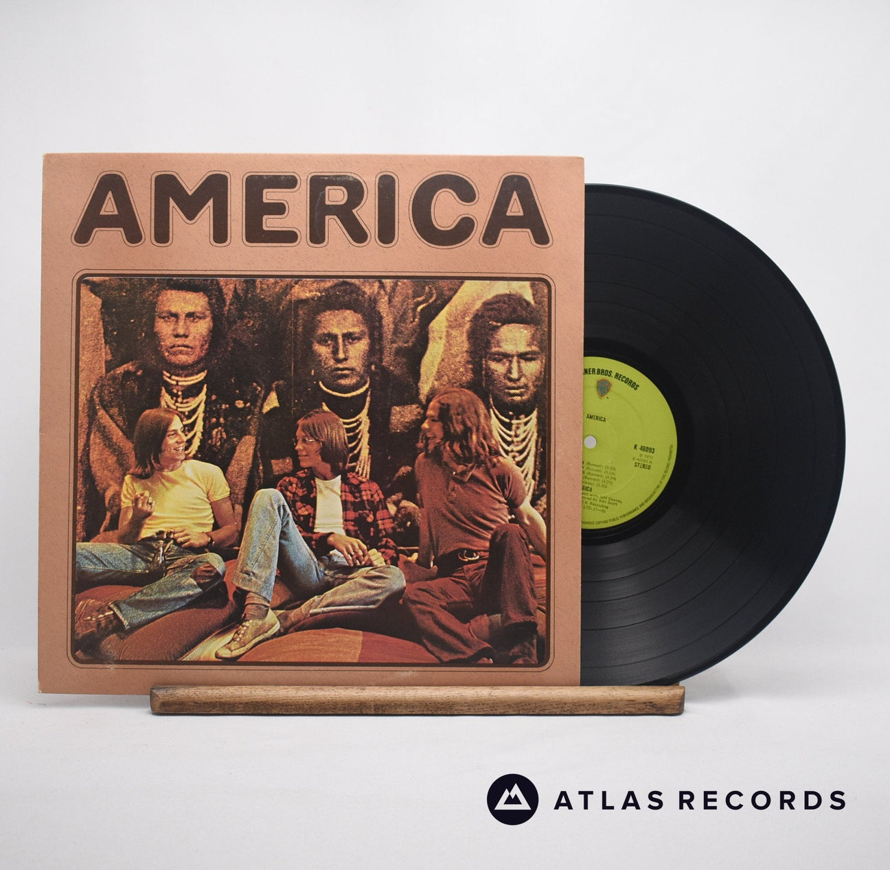America America LP Vinyl Record - Front Cover & Record