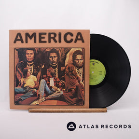 America America LP Vinyl Record - Front Cover & Record