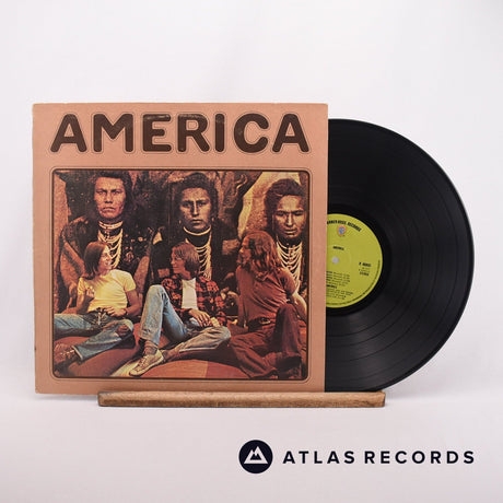 America America LP Vinyl Record - Front Cover & Record