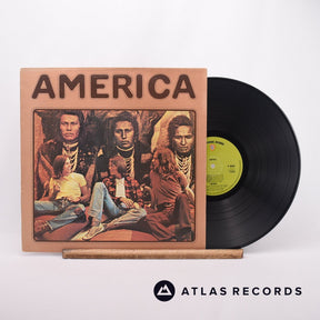 America America LP Vinyl Record - Front Cover & Record