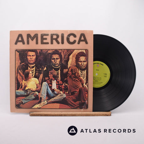 America America LP Vinyl Record - Front Cover & Record