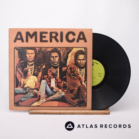America America LP Vinyl Record - Front Cover & Record