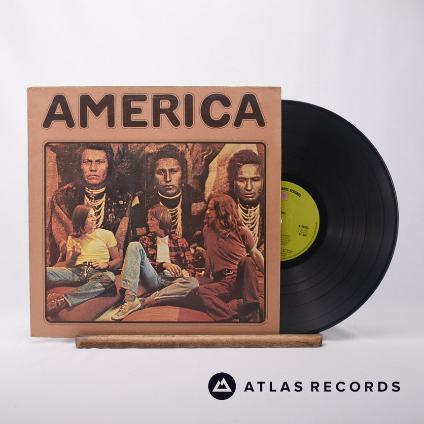 America America LP Vinyl Record - Front Cover & Record