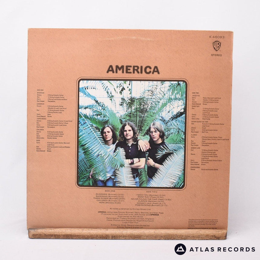 America - America - First Uk Press Porky A3 B3 LP Vinyl Record - VG+/EX