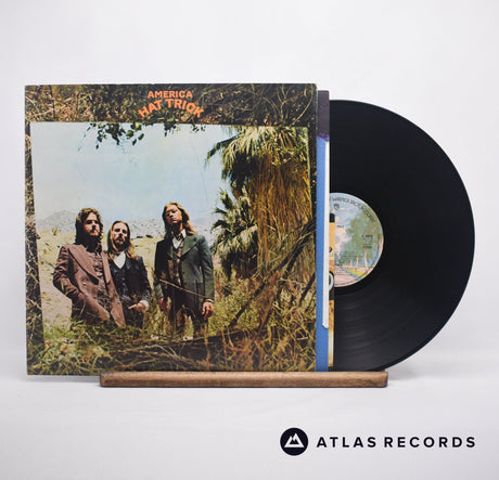 America Hat Trick LP Vinyl Record - Front Cover & Record