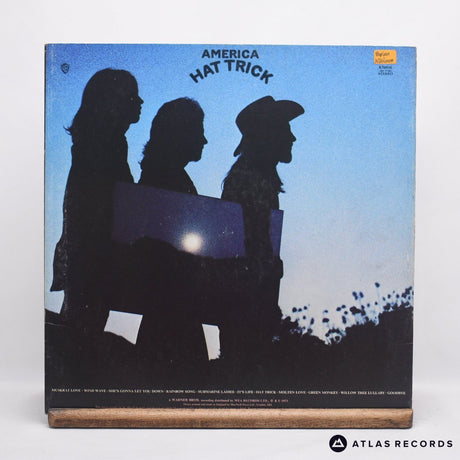 America - Hat Trick - Poster LP Vinyl Record - EX/EX