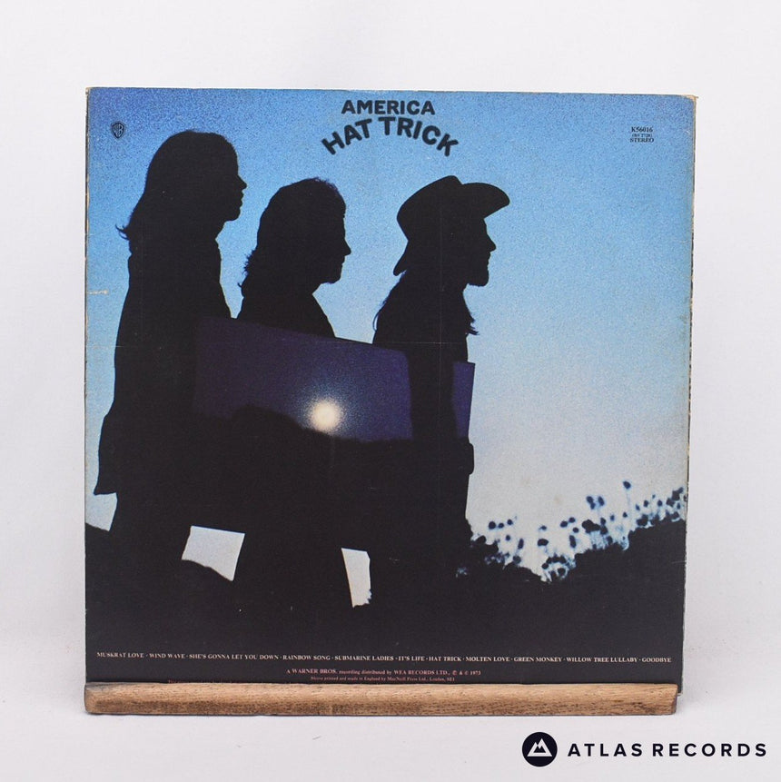 America - Hat Trick - LP Vinyl Record - VG+/EX