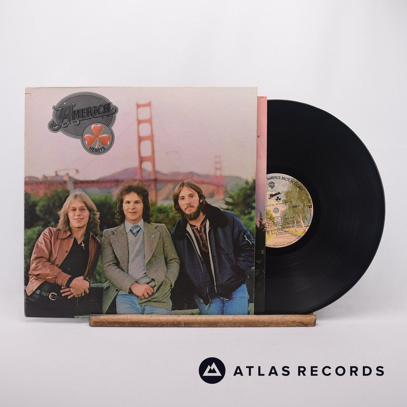 America Hearts LP Vinyl Record - Front Cover & Record