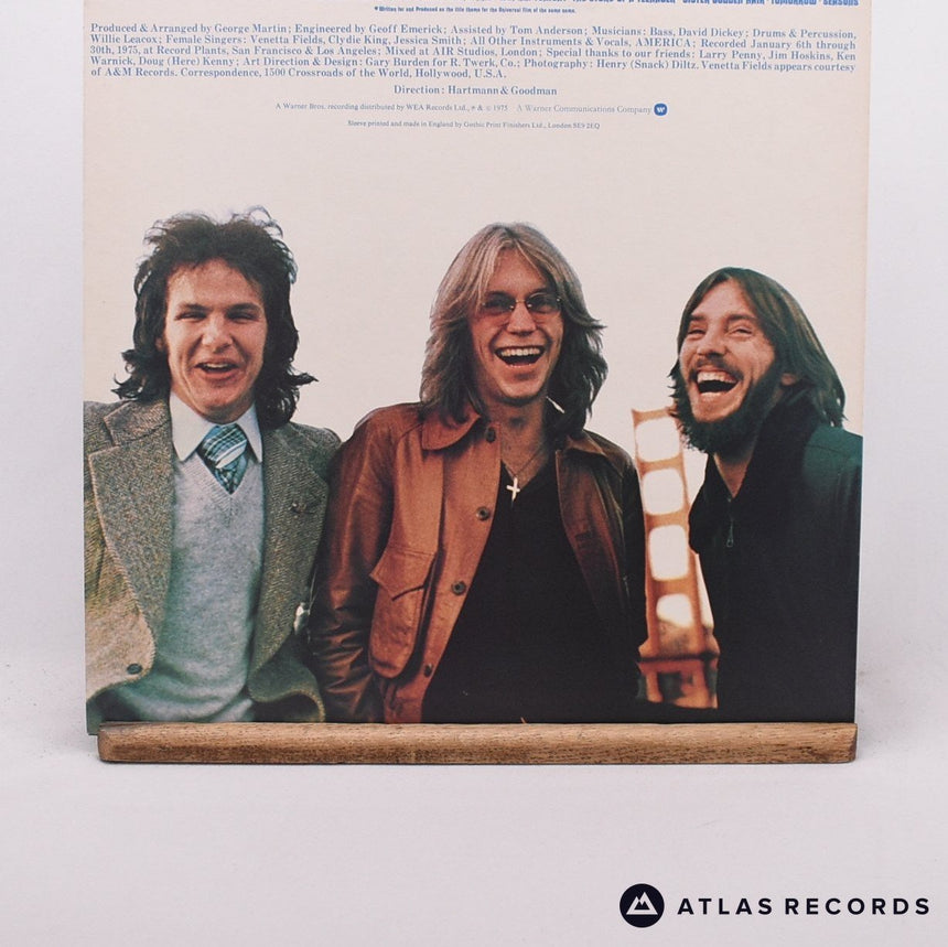 America - Hearts - A1 B1 LP Vinyl Record - EX/EX