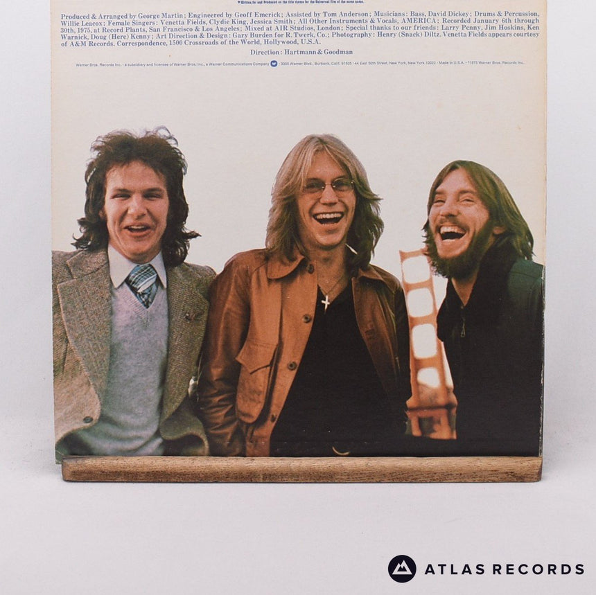 America - Hearts - 1B 1C LP Vinyl Record - VG+/VG+