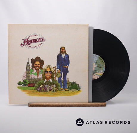 America History LP Vinyl Record - Front Cover & Record