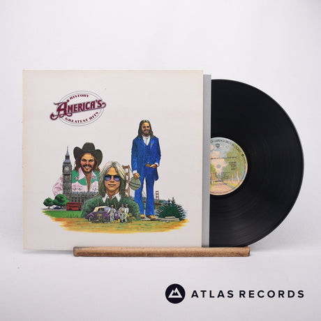 America History · America's Greatest Hits LP Vinyl Record - Front Cover & Record