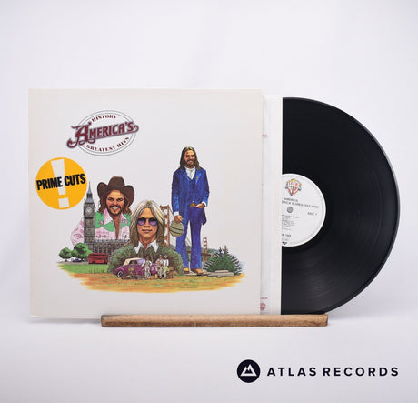America History - America's Greatest Hits LP Vinyl Record - Front Cover & Record