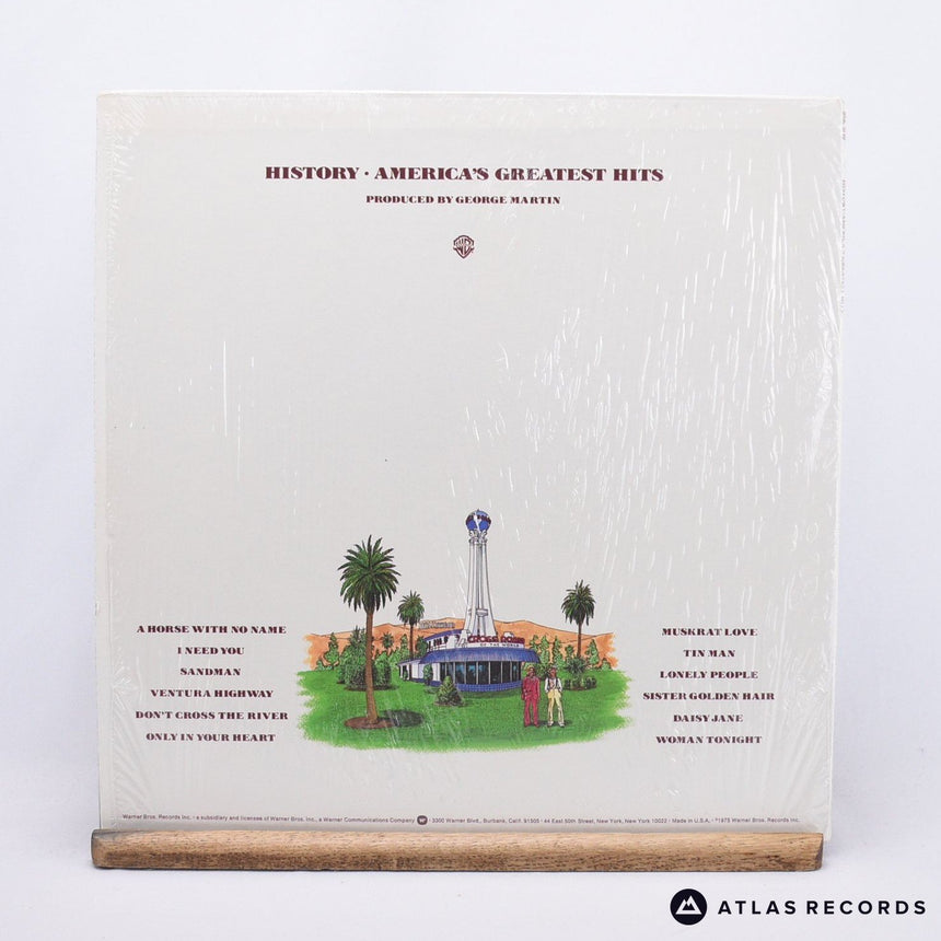 America - History · America's Greatest Hits - Reissue Us LP Vinyl Record - EX/EX