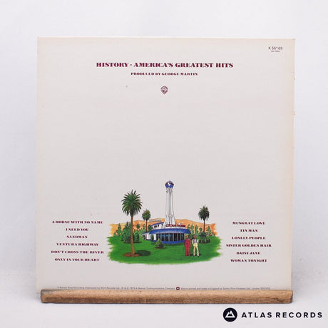 America - History · America's Greatest Hits - Reissue LP Vinyl Record - VG+/VG+