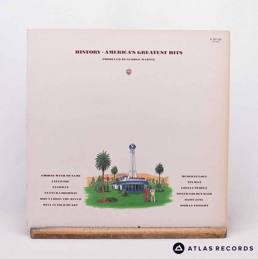 America - History · America's Greatest Hits - Reissue LP Vinyl Record - VG+/EX