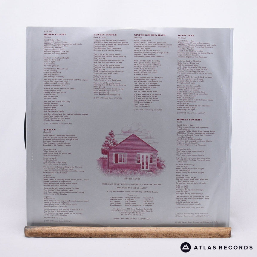 America - History · America's Greatest Hits - Reissue Us LP Vinyl Record - EX/EX