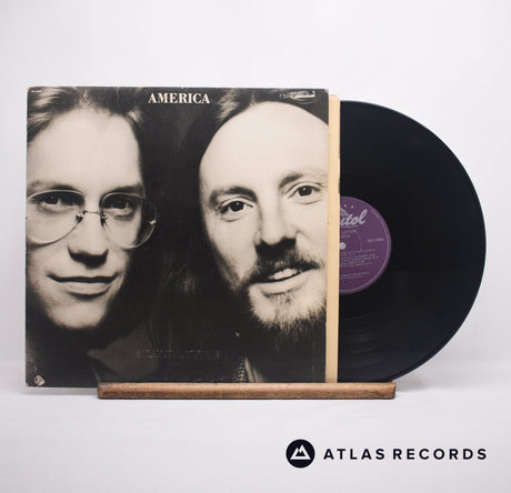 America Silent Letter LP Vinyl Record - Front Cover & Record