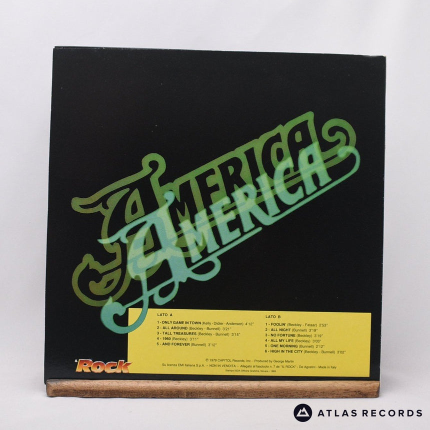 America - Silent Letter - Magazine Reissue Italian LP Vinyl Record - EX/EX