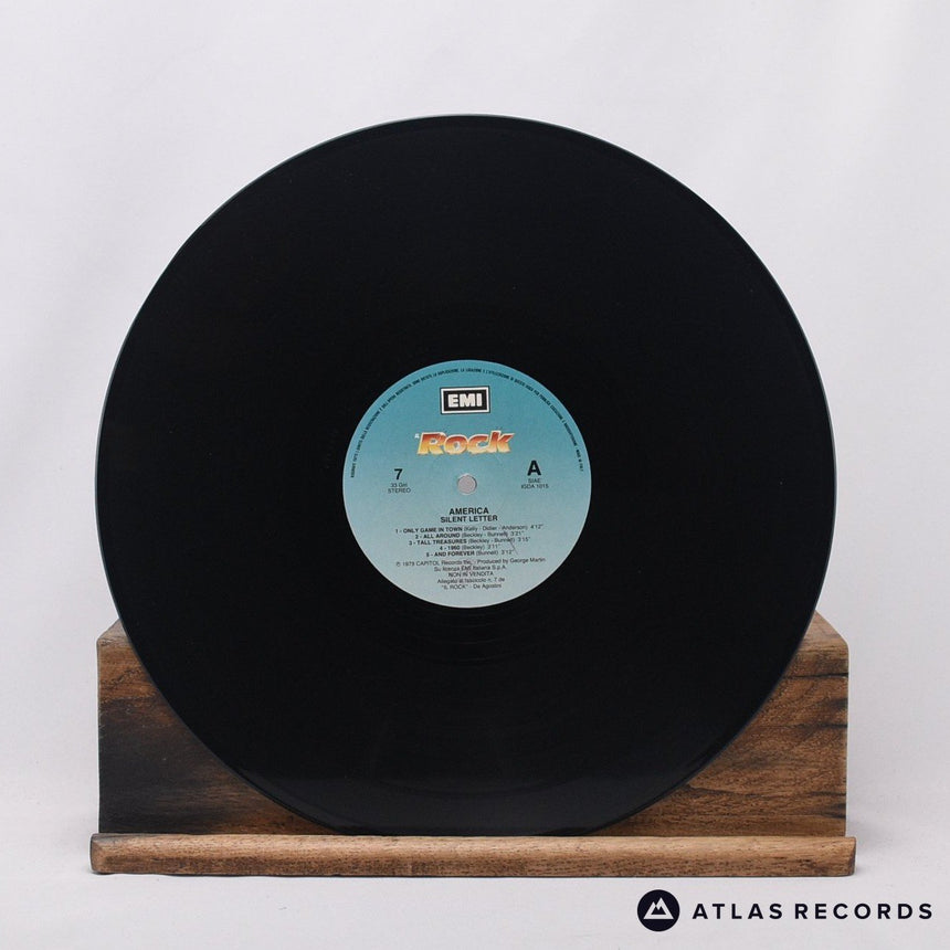 America - Silent Letter - Magazine Reissue Italian LP Vinyl Record - EX/EX