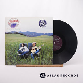 America View From The Ground LP Vinyl Record - Front Cover & Record