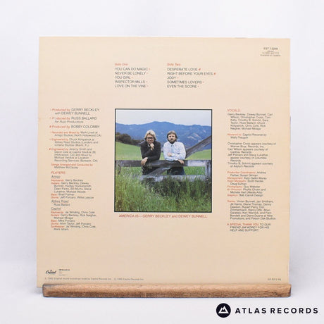 America - View From The Ground - LP Vinyl Record - EX/EX