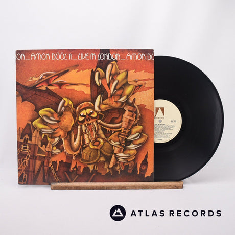 Amon Düül II Live In London LP Vinyl Record - Front Cover & Record