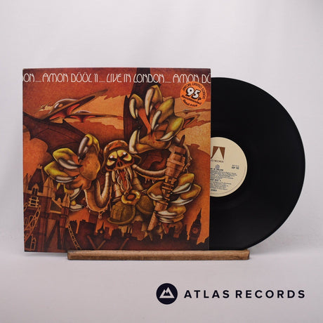 Amon Düül II Live In London LP Vinyl Record - Front Cover & Record