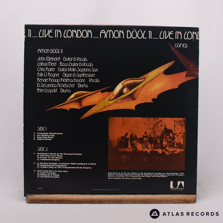 Amon Düül II - Live In London - A-1 B-2U LP Vinyl Record - VG+/EX