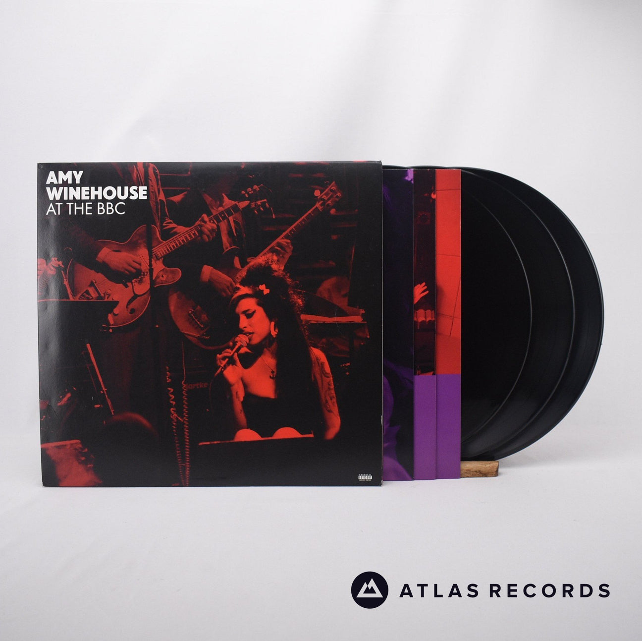 Amy Winehouse At The BBC 3 x LP Vinyl Record - Front Cover & Record