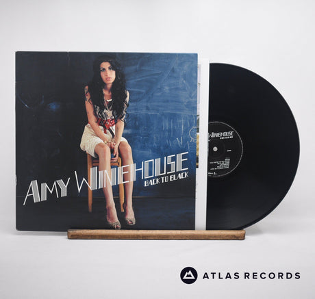 Amy Winehouse Back To Black LP Vinyl Record - Front Cover & Record